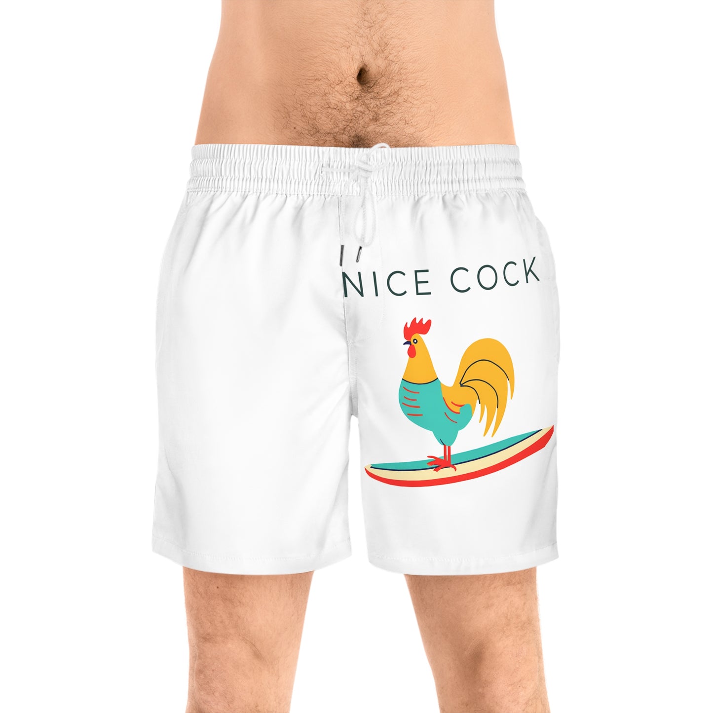 Nice Cock mid length swimwear