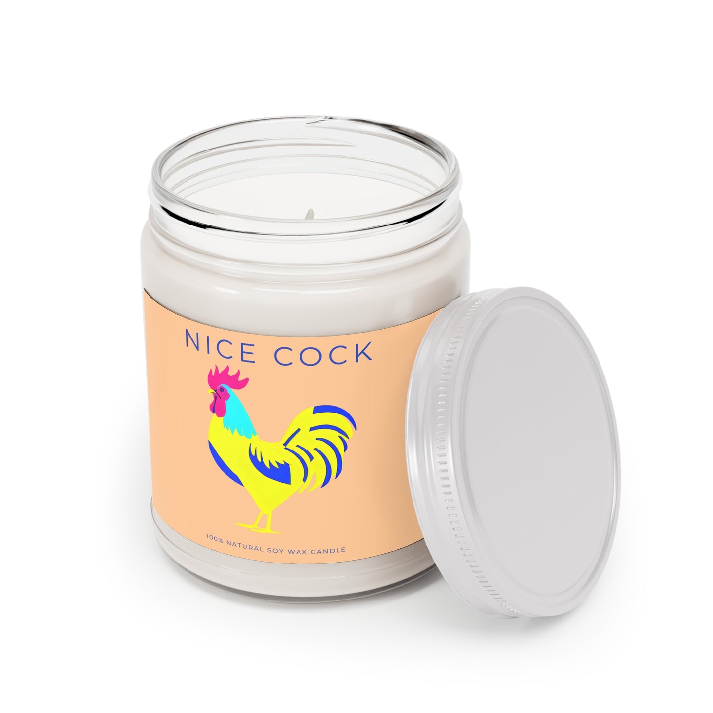 Nice Cock Peach Orange