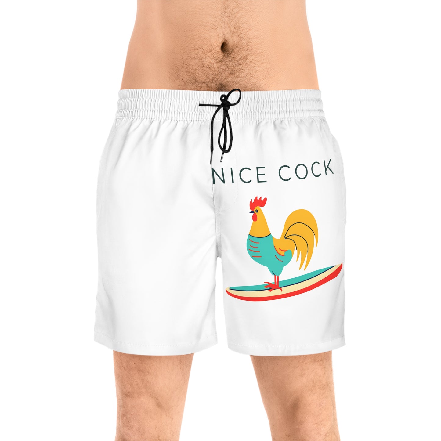 Nice Cock mid length swimwear